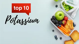 TOP 10 Potassium rich foods (NOT bananas!)