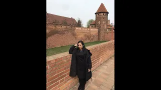 Exploring the world's largest castle in Malbork, Poland.