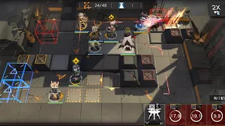 【Arknights】7-15 Challenge Mode - Blaze through Patriot Defender