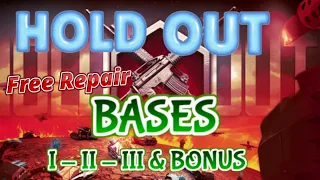War Commander Event: Holdout Bases I-II-III & Bonus Free Repair