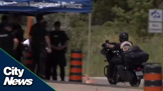 Up to 1,000 Hells Angels descend on Brooklyn Ontario