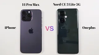 iPhone 14 Pro Max vs Oneplus Nord Ce 3 Lite 5G | Speed Test