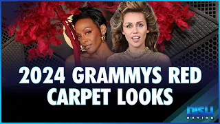 2024 Grammys Red Carpet Looks, Miley Cyrus and Dawn Richard