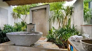 Interior Design | 45 Jungle Bathroom Ideas