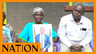 Family of Sergeant Cliphonce Omondi, killed in KDF helicopter crash, pleads for burial support