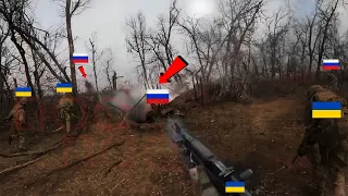 Horrible! Ukrainian close combat kills 500 of Russian soldiers in fierce battle near Bakhmut
