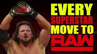 EVERY WWE Superstar Who Moved To RAW (15 April 2019 - Superstar Shake-Up)