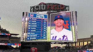 New York Mets 2023 Starting Lineups (vs. San Diego Padres)