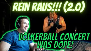 Rammstein - Rein Raus (2.0) - Volkerball Reaction