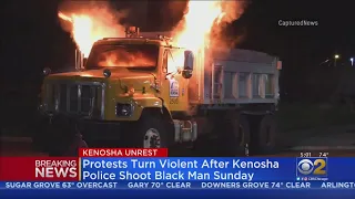 Protests Turn Violent After Kenosha Police Shoot Black Man; Curfew In Effect