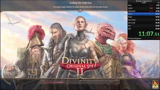 Divinity: Original Sin 2 Any%(Old Patch) 23:41