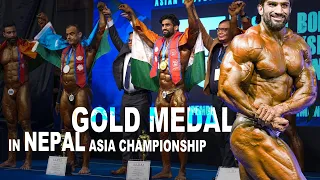 Asian Championship Show Day Vlog💪| Ek or Gold Medal🥇Aa Gaya| Nitin Chandila