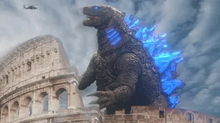 Godzilla: King of Rome | Godzilla x Kong Stop Motion Tribute