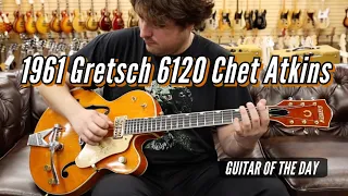 1961 Gretsch 6120 Chet Atkins Single Cut Western Orange | Guitar of the Day