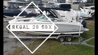 Regal 26 OBX Walkthrough