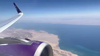 Air Cairo A320NEO | Full Flight report | Sharm El-Sheikh to Cairo SM102 | amazing pyramids view