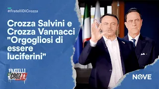 Crozza Salvini e Crozza Vannacci "Orgogliosi di essere luciferini" | Fratelli di Crozza