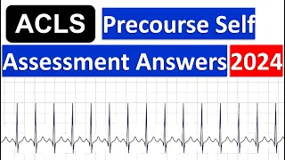 AHA ACLS Test Answers 2024 Precourse Self Assessment Answers 2024