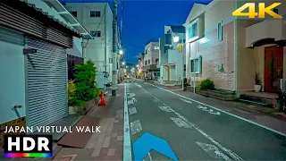 Tokyo backstreet night walk - Summer 2023 • 4K HDR