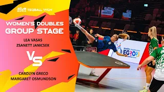 USA vs Hungary - Women's Doubles, Final - Teqball World Championships 2022 Nuremberg