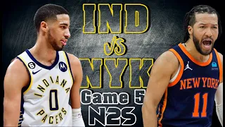 ➡️NBA 2K24 Playoffs Mode | PACERS vs KNICKS | FULL GAME 5