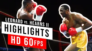 Thomas "Hitman" Hearns vs. "Sugar" Ray Leonard II - 1989 (Highlight)