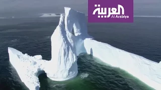 صباح العربية : شاهد كيف ستنقل الامارات جبلا جليديا الى سواحلها