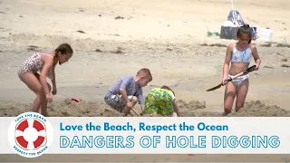 The Dangers of Digging Holes on the Beach