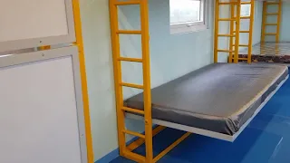 Making of foldable bunkbed