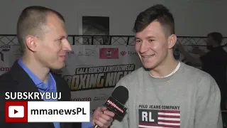 Jakub Martys o zawodowym debiucie na Boxing Night 15: "W końcu zrobię coś, co mi dobrze wychodzi."