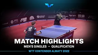 Bakdaulet Akimali vs Jules Rolland | MS | WTT Contender Almaty 2022 (Qual)