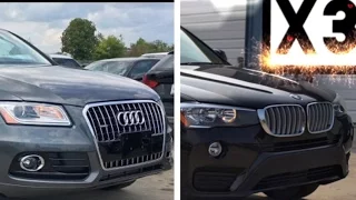 2017 BMW X3 Vs 2017 Audi Q5 REVIEW, Exhaust, Comparison