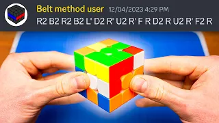 I found the best Rubik’s cube scramble!