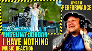 Angelina Jordan " I HAVE NOTHING " ( WHITNEY HOUSTEN COVER ) Allsang på Grensen 2022 | UK REACTOR |