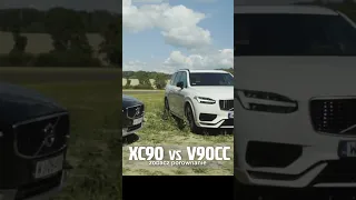 Porównanie Volvo XC90 i V90 CC #shorts