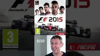 Ranking Every F1 Game COVER ART #shorts