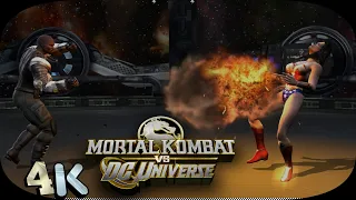 Mortal Kombat Vs DC Universe | Chapter 3 Jax | Story Mode 4K 60 FPS