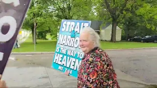 Westboro Baptist Church protesting Harrisonville, MO  graduation (may 19, 2023)