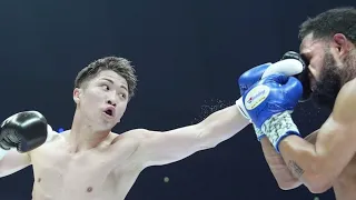 Naoya Inoue survives first round scare and rallies back to stop Luis Nery in the 6th round in Tokyo.