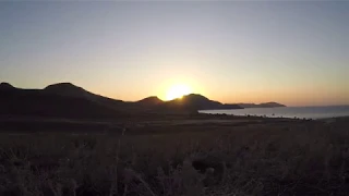 Timelaps Sunrise in the Crimea, Koktebel