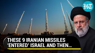 Iran's Nine Ballistic Missiles Infiltrate Israeli Skies; Barrage Damages Two Air Bases, Jet | Report