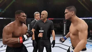 Mike Tyson vs. Ildemar Alcantara (EA Sports UFC 2) - CPU vs. CPU 🥊