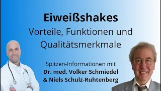 Warum Sie genug Eiweiße zu sich nehmen sollten - Niels Schulz-Ruthenberg & Volker Schmiedel