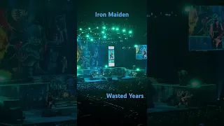 Iron Maiden - Wasted years Adrian Smith guitar solo. Live London 2023, Future Past Tour 🤘🏼