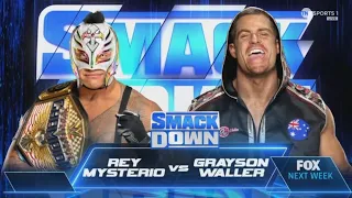FULL MATCH: Rey Mysterio vs Grayson Waller (2/2) | WWE SmackDown 08/25/23