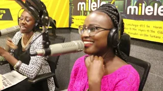 Winnie, the Math Genius, solves Mathematics problems on air | Milele Drive