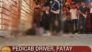 UB: Pedicab driver, patay matapos pagbabarilin sa Tondo, Maynila