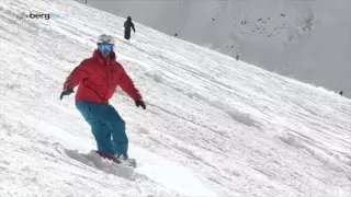 Learn snowboarding - Drift turn with up-unweighting