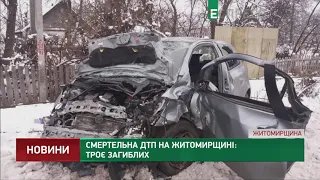 Смертельна ДТП на Житомирщині: троє загиблих