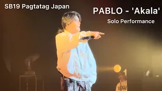 PABLO Solo Performance | SB19 Pagtatag World Tour Japan